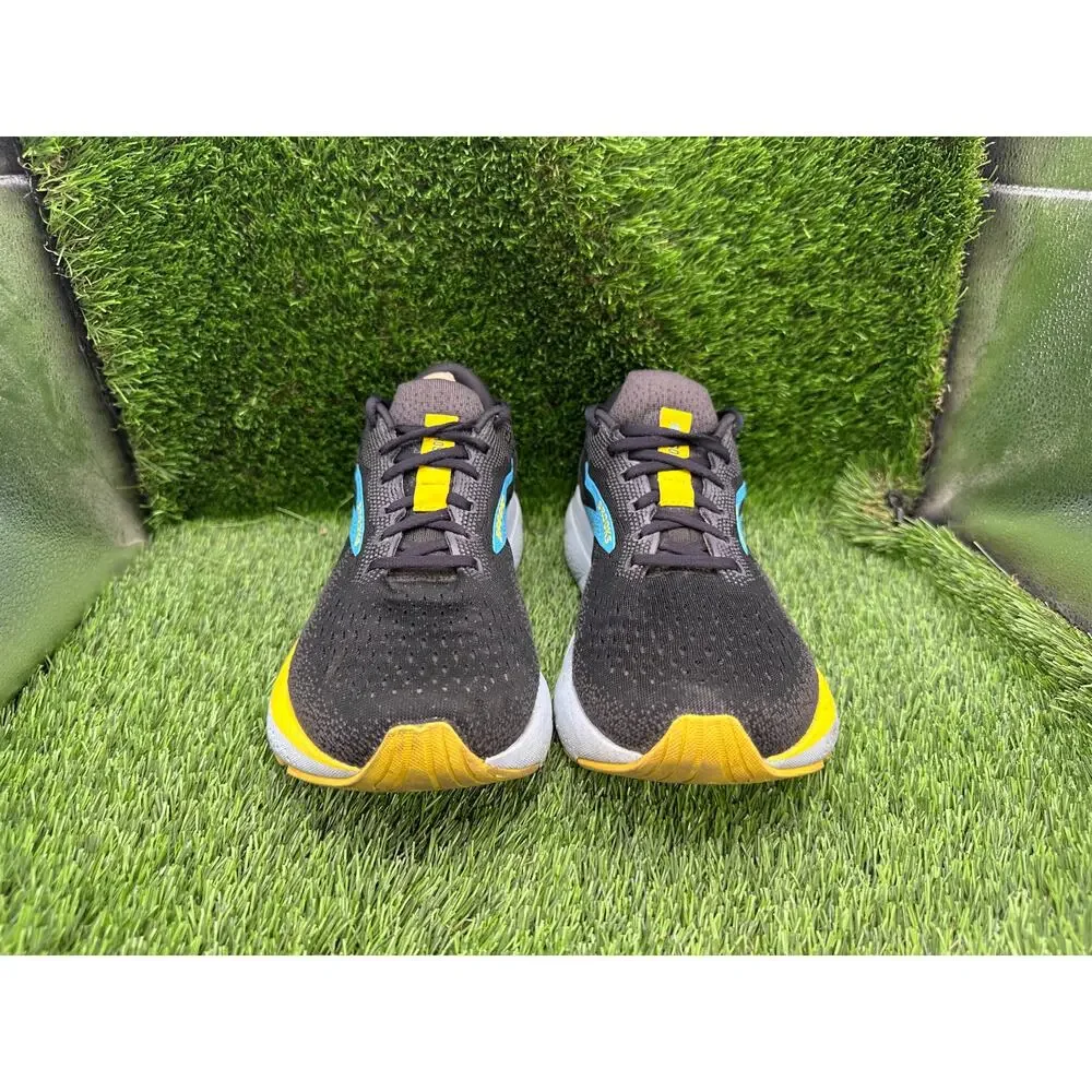 Brooks Ghost 16 1104181D029 Athletic Sneaker Men's 9.5D Black Mesh Road Running - Picture 2 of 15